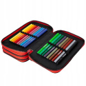 Coolpack Piórnik Trzykomorowy z Wyposażeniem Jumper3 Cranberry F067756