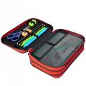 Coolpack Piórnik Trzykomorowy z Wyposażeniem Jumper3 Cranberry F067756