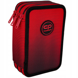 Coolpack Piórnik Trzykomorowy z Wyposażeniem Jumper3 Cranberry F067756
