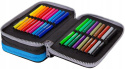 Coolpack Piórnik Trzykomorowy z Wyposażeniem Jumper 3 Szary E67511