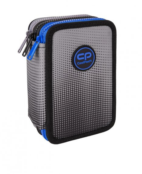 Coolpack Piórnik Trzykomorowy z Wyposażeniem Jumper 3 Szary E67511 Coolpack Piórnik Trzykomorowy z Wyposażeniem Jumper 3 Szary E67511