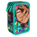Coolpack Piórnik Trzykomorowy z Wyposażeniem Jumper 3 WildKid F067653