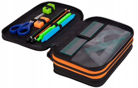 Coolpack Piórnik Trzykomorowy z Wyposażeniem Jumper 3 Gamer F067827 Coolpack Piórnik Trzykomorowy z Wyposażeniem Jumper 3 Gamer F067827
