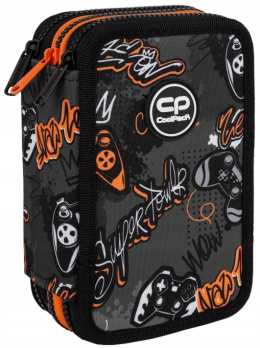 Coolpack Piórnik Trzykomorowy z Wyposażeniem Jumper 3 Gamer F067827