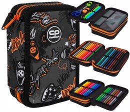 Coolpack Piórnik Trzykomorowy z Wyposażeniem Jumper 3 Gamer F067827