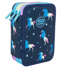 Coolpack Piórnik Trzykomorowy z Wyposażeniem Jumper3 Unicorn F067670