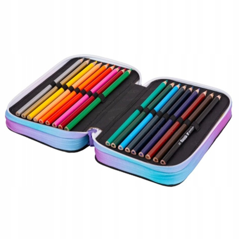 Coolpack Piórnik Trzykomorowy z Wyposażeniem Jumper3 Star NightF067830 Coolpack Piórnik Trzykomorowy z Wyposażeniem Jumper3 Star NightF067830