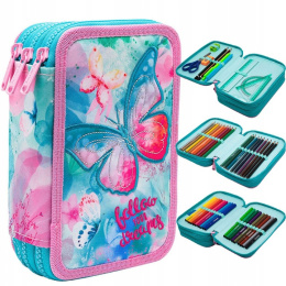 Coolpack Piórnik Trzykomorowy z Wyposażeniem Jumper 3 Dreams F067654