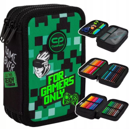 Coolpack Piórnik Trzykomorowy z Wyposażeniem Jumper3 Gamer ZoneF067826