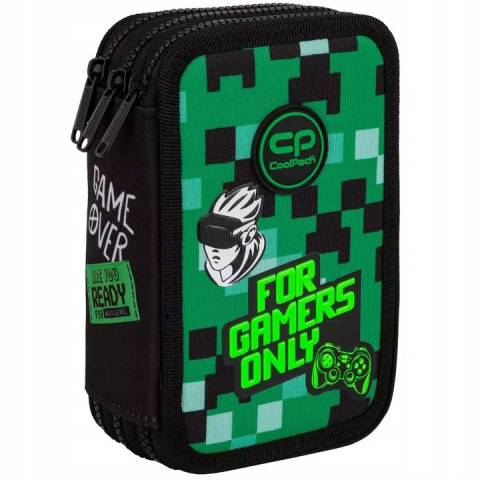 Coolpack Piórnik Trzykomorowy z Wyposażeniem Jumper3 Gamer ZoneF067826 Coolpack Piórnik Trzykomorowy z Wyposażeniem Jumper3 Gamer ZoneF067826