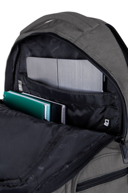 Coolpack Plecak Dwukomorowy Młodzieżowy Szary Break Snow Grey E24021