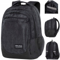Coolpack Plecak Trzykomorowy Młodzieżowy Czarny Soul Snow Black C10164
