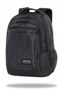Coolpack Plecak Trzykomorowy Młodzieżowy Czarny Soul Snow Black C10164