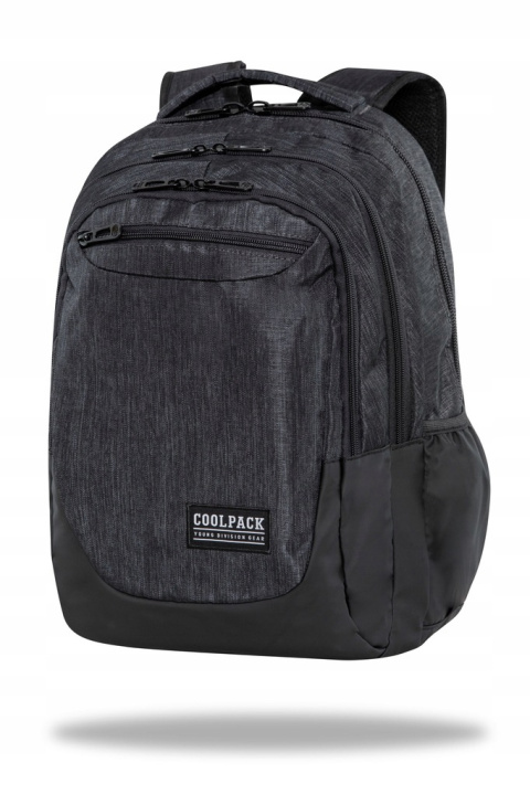 Coolpack Plecak Trzykomorowy Młodzieżowy Czarny Soul Snow Black C10164 Coolpack Plecak Trzykomorowy Młodzieżowy Czarny Soul Snow Black C10164