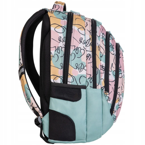 Coolpack Plecak Dwukomorowy Młodzieżowy Pastel Drafter Art Deco E10576 Coolpack Plecak Dwukomorowy Młodzieżowy Pastel Drafter Art Deco E10576