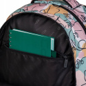 Coolpack Plecak Dwukomorowy Młodzieżowy Pastel Drafter Art Deco E10576