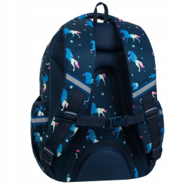 Coolpack Plecak Dwukomorowy dla Klas 1-3 Jerry Blue Unicorn F029670