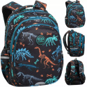 Coolpack Plecak Dwukomorowy dla Klas 1-3 Jerry Fossil F029700