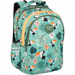 Coolpack Plecak Trzykomorowy dla Klas 1-3 Joy S Toucans Tukany F048662