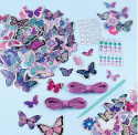 Make it Real Zestaw Ozdoby na Buty Sticker Chic Buterflly 1325