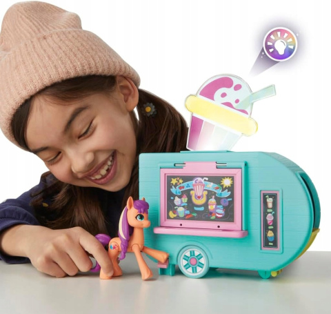 My Little Pony Zestaw Ciężarówka Smoothie Kucyk Sunny Starscout F6339 My Little Pony Zestaw Ciężarówka Smoothie Kucyk Sunny Starscout F6339