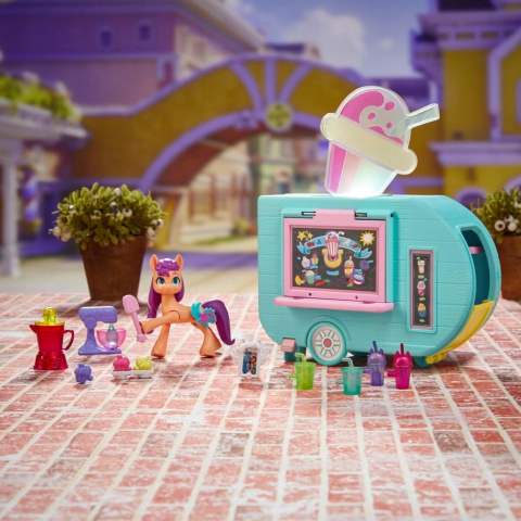 My Little Pony Zestaw Ciężarówka Smoothie Kucyk Sunny Starscout F6339 My Little Pony Zestaw Ciężarówka Smoothie Kucyk Sunny Starscout F6339
