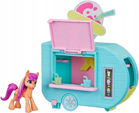 My Little Pony Zestaw Ciężarówka Smoothie Kucyk Sunny Starscout F6339 My Little Pony Zestaw Ciężarówka Smoothie Kucyk Sunny Starscout F6339