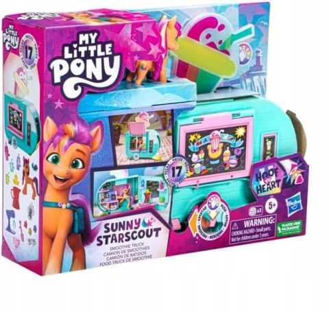 My Little Pony Zestaw Ciężarówka Smoothie Kucyk Sunny Starscout F6339 My Little Pony Zestaw Ciężarówka Smoothie Kucyk Sunny Starscout F6339
