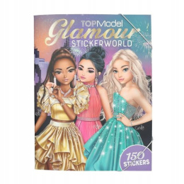 TOP MODEL Zestaw StickerWorld Glamour 150 Naklejek 13232