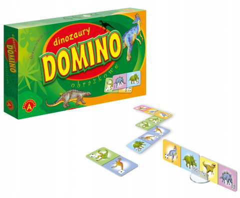 Alexander Gra Edukacyjna Domino Dinoazury 05554 Alexander Gra Edukacyjna Domino Dinoazury 05554