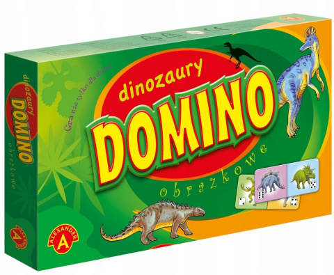 Alexander Gra Edukacyjna Domino Dinoazury 05554 Alexander Gra Edukacyjna Domino Dinoazury 05554