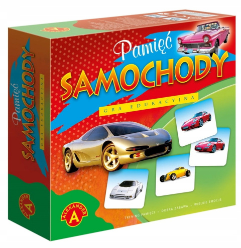 Alexander Gra Memo Pamięć Samochodowy 05769 Alexander Gra Memo Pamięć Samochodowy 05769