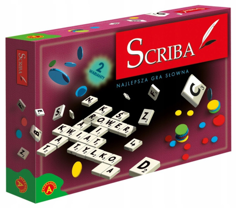 Alexander Gra Planszowa Scriba Najlepsza Gra Słowna 00931 Alexander Gra Planszowa Scriba Najlepsza Gra Słowna 00931