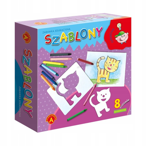 Alexander Gra Edukacyjna Szablony dla Dziewczynek 8 wzorów 05783 Alexander Gra Edukacyjna Szablony dla Dziewczynek 8 wzorów 05783