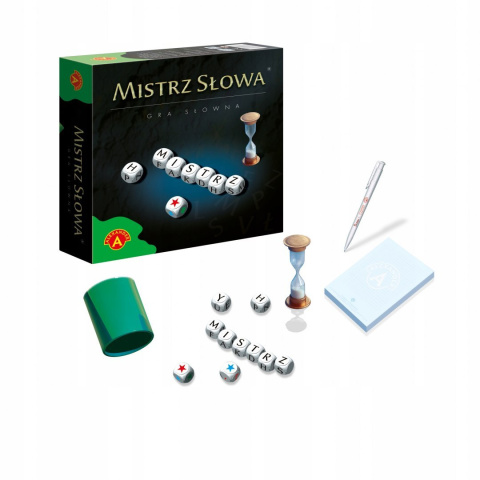 Alexander Gra Planszowa Mistrz Słowa 03437 Alexander Gra Planszowa Mistrz Słowa 03437