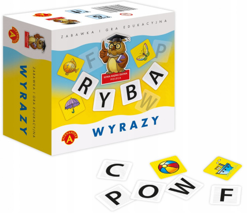Alexander Gra Edukacyjna Wyrazy Sowa Mądra Głowa 03710 Alexander Gra Edukacyjna Wyrazy Sowa Mądra Głowa 03710