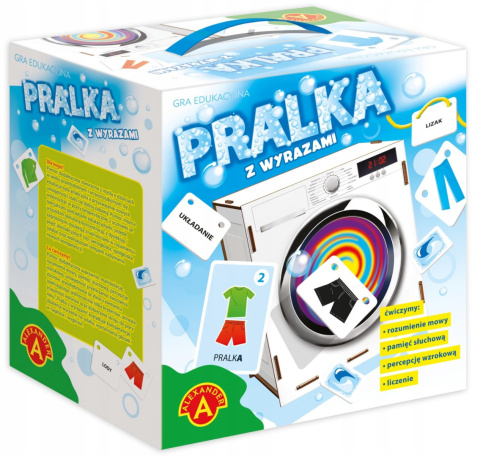 Alexander Gra Edukacyjna Pralka z Wyrazami 22391 Alexander Gra Edukacyjna Pralka z Wyrazami 22391