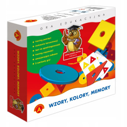 Alexander Gra Memory Wzory Kolory Sowa Mądra Głowa 04571