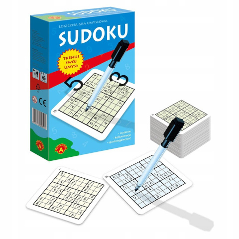Alexander Gra Logiczna Sudoku Mini 13504 Alexander Gra Logiczna Sudoku Mini 13504