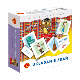 Alexander Gra Układanie Zdań Sowa Mądra Głowa 4 07619
