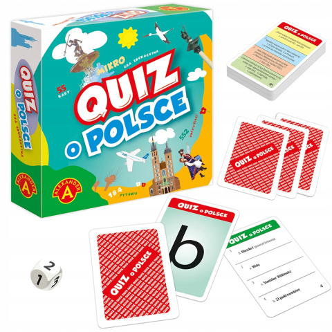 Alexander Kieszonkowa Edukacyjna Gra Quiz o Polsce 28645 Alexander Kieszonkowa Edukacyjna Gra Quiz o Polsce 28645