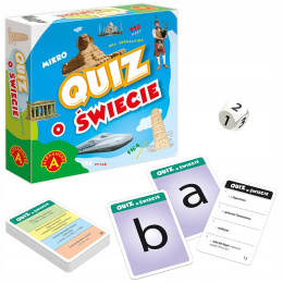 Alexander Kieszonkowa Edukacyjna Gra Quiz o Świecie 28706