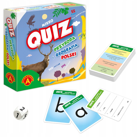 Alexander Kieszonkowa Edukacyjna Gra Quiz Przyroda i Geografia 28690 Alexander Kieszonkowa Edukacyjna Gra Quiz Przyroda i Geografia 28690