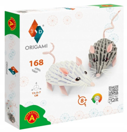 Alexander Origami 3D Myszki 168 elementów 25675