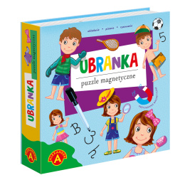 Alexander Puzzle Magnetyczne Układanka Ubranka Kostiumy 26801