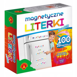 Alexander Literki Magnetyczne Na Lodówkę 100el. 08111