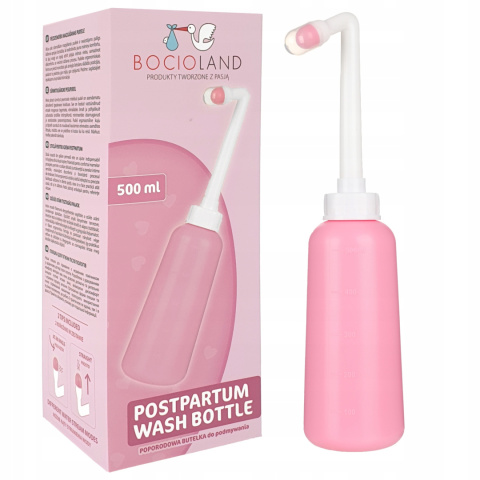 BocioLand Butelka Poporodowa do Podmywania okolic intymnych 500ml