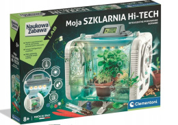 Clementoni Zestaw Naukowa Zabawa Nowoczesna Szklarnia Hi-Tech 50915