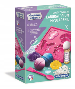 Clementoni Zestaw Kreatywny Laboratorium Mydlarskie 8+ 60949