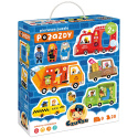 CzuCzu Pierwsze Puzzle Pojazdy 28 elementów 93617